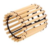 ULDIGI Abat-jour Suspendu en Bambou Naturel, Petit Format 6x7 Cm, Abat-jour Décoratif Artisanal Chinois, Résistant à L'usure, pour Lampes de Table et Ambiance Intérieure