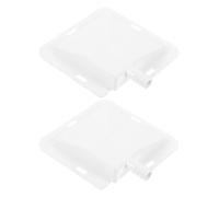 ULDIGI Bac de récupération pour climatiseurs 2 pièces avec design entonnoir en plastique durable compatible avec climatiseurs domestiques et de bureau