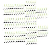 ULDIGI Barettes Vertes 120 Pièces Épingle à Cheveux Femme Pinces à Cheveux En De Soja Pinces à Cheveux Feuilles Pinces à Cheveux Plates Pinces à Cheveux Enfants Pince à Cheveux Fruits Germer Green