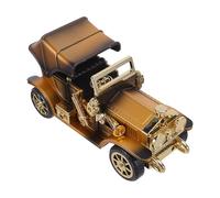 ULDIGI Boîte à Musique Vintage Style Ancien Maquette de Voiture Ancienne pour Décoration de Bureau Modèle Réduit de Voiture Cadeau de Noël