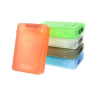 ULDIGI Boîte de Protection Légère pour Disque Dur 2.5 Pouces Housse Disque Dur Externe en Plastique Abs Lot de 5 Pièces, Design Unique pour Usage Bureau et Maison