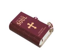 ULDIGI Boîte de Rangement en Bois pour Cartes de Versets Bibliques, Coffret Porte-Cartes de Prière Coloré DIY, Décoration Spirituelle pour Bureau, Présent Chrétien pour Femmes et Hommes
