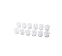 ULDIGI Boîte De Rangement Vides En Plastique 6 Compartiments Pour Peinture Aquarelle Gouache Acrylique 20 Pièces Blanc 5 Ml