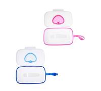 ULDIGI Boîtes De 2 Pièces Amour Boîte De Mouchoirs Humides Lingettes Pour Sucettes Cas De Mouchoirs En Plein Air À Couches Suspendu Pochette Pour Bébé Distributeur De Lingettes Pour