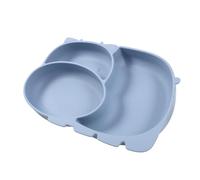 ULDIGI Bol Silicone Cartoon Pour Compartiments Assiette Antidérapante Silicone De Qualité Alimentaire Idéale Pour Repas Collations Des Tout-petits Parfait Pour Anniversaire Ou Noël