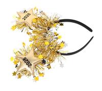 ULDIGI Bonne Année Des Bandeaux Nouveaux Bandeaux 2026 Accessoires Du Nouvel An 2026 Bandeau Joyeux 2026 Bandeau Bonne Année 2026 Golden