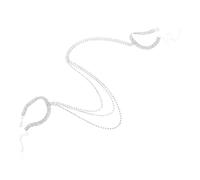 ULDIGI Bracelet Bras Femme Minimaliste avec Franges Multiples Manchette Ouverte Chaîne pour Mariage Soirée et Plage Accessoire Élégant et Original