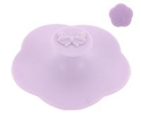 ULDIGI Brosse de Lavage pour Bébé en Silicone Design Nœud Papillon et Fleur, Brosse Exfoliante et Masseur du Cuir Chevelu pour Bain des Nourrissons