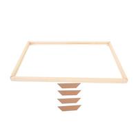 ULDIGI Cadre Bois pour Toile DIY Kit de Châssis Amovible pour Peintures à Huile et Impressions Structure Robuste Bois Naturel pour Décoration Murale Salon