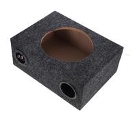 ULDIGI Caisson de Subwoofer pour Voiture Boîtier Ultra-Plat Bois et Abs Installation Facile Compatible Audio Véhicule Construction Robuste