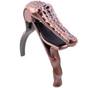 ULDIGI Capodastre Métal Rouge Cuivre pour Guitare Folk et Classique, Pince Capo Professionnel Portable, Accessoire Accordage pour Guitare Électrique et Ukulélé, Usage Musicien et