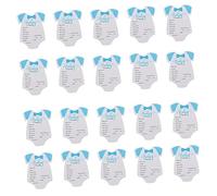 ULDIGI Cartes De Prédiction Pour Garçons Ou Filles 20 Autocollants De Conseils Pour Bébé Pour Fête Prénatale Révélation Du Du Nouveau-né