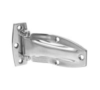 ULDIGI Charnières de porte pour camions en acier inoxydable, adaptées aux box trucks, support heavy loads, argent, pièces de rechange