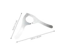 ULDIGI Ciseaux pour Fruits de Mer Acier Inoxydable Ouvre-oursin Portable Ergonomique Outil pour Ouverture Rapide des Coquillages