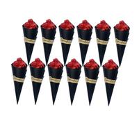 ULDIGI Coffret 20 Mini Bouquets de Fleurs Séchées, Mini Bouquet de Roses et Tournesols Décoratifs, Accessoires pour Décoration Intérieure, Présent Saint-Valentin et Anniversaire