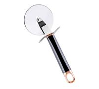 ULDIGI Coupe-pizza Noir Acier Inoxydable et Abs Manche Ergonomique Roue de Découpe, Coupe-gâteau Pratique Facile à Nettoyer, pour Pâtisserie et Cake Baking