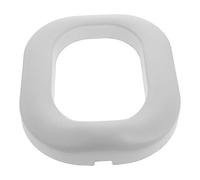 ULDIGI Coussin de Siège de Toilette en PU Gris Rembourré et Lavable Housse Réutilisable pour Garçon et Filles et Personnes à Mobilité Réduite Accessoire Hygiénique et Confortable pour