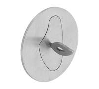 ULDIGI Couvercle Éteignoir Ventilé en Acier Inoxydable Argenté, Petit Format Nuage, Accessoire pour Bougies en Pot, Bouchon Anti-poussière et Extincteur Sûr pour Bougies Chauffe-Plat,