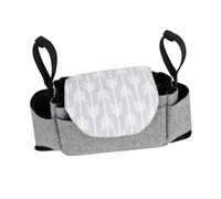 ULDIGI De Rangement Pour Poussette Organiseur De Poussette À Langer De Rangement Pour Poussette Motif Flèche Grise