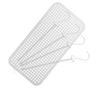 ULDIGI Déflecteur de Vent Réglable pour Climatiseur de Fenêtre, Panneau Perforé en Plastique Résistant, Compatible Extracteur Air Salle de Bain, Ventilation pour Chauffage