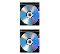 ULDIGI Disques CD Vierges Enregistrables Haute Capacité 2 Sets avec Boîtier Jewel Case en Plastique Compatibles pour Enregistrement Audio et Gestion de Projets