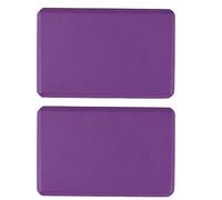 ULDIGI Ensemble 2pcs Blocs D'entraînement de Yoga en Mousse Eva Haute Densité, Texture Douce, Prise Facile, pour Exercices D'étirement et Équilibre, Débutants et Avancés