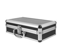 ULDIGI Étui de Microphone Portable Noir en Abs Mousse Protectrice Intérieure, Mallette de Transport Légère et Solide pour Microphone sans Fil, Accessoire pour Studio et Déplacements