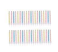 ULDIGI Joujou Bougie De Fête Accessoires De Tour De Bougie 12 Boîtes De Bougies D'anniversaire Amusantes