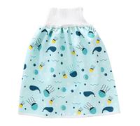 ULDIGI Jupe-culotte D'apprentissage Imperméable pour Bébé, Taille L, Coton Doux, Haute Taille, Protection Anti-fuite, Lavable et Réutilisable, pour L'apprentissage Propreté