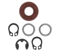 ULDIGI Kit de Joint D'étanchéité Rondelle en Acier Inoxydable et Clip E en Acier Ressort pour Machine pour Usage Domestique et Professionnel