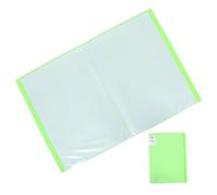 ULDIGI Livre de Rangement A3 pour Peintures Diamant Vert, 30 Pages, Plastique Protecteur, Organiseur D’Art DIY pour Adultes, Stockage Maison et Voyage, Présent Création Artistique