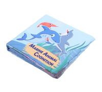 ULDIGI Livre d'éducation préscolaire livre froissé abc Crinkle livres jouets livres en tissu pour bébés livre en tissu lavable livres 0-6 mois livre en tissu nouveau-né chiffon