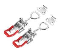 ULDIGI Loquet à Bascule Réglable 2 Pièces en Acier Inoxydable Serrage Ajustable pour Portes de Fumigation et Armoires Usage Domestique et Industriel