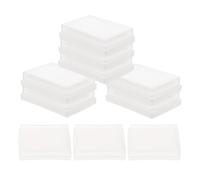 ULDIGI Lot de 10 Tampons Encreurs Vierges en Éponge Haute Densité Lavables et Réutilisables Multifonctions pour Loisirs Créatifs Scrapbooking et Usage Bureau Format Portable et Léger