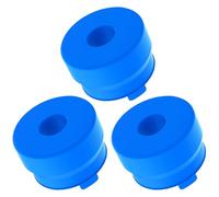 ULDIGI Lot de 3 Couvercles en Silicone Bleu pour Carafe à Eau, Réutilisables et Faciles à Serrer, Couvercles Étanches pour Seaux D'eau Domestiques
