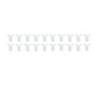 ULDIGI Nuancier pour ongles Fournitures pour salon de manucure 100Pcs ABS blanc pour présentation de couleurs de vernis à ongles pour professionnels du nail art