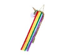 ULDIGI Organisateur De Rangement Pour Barrettes Et Bandeaux Support Mural Forme De Licorne Avec Pompons Colorés Pour Accessoires Capillaires