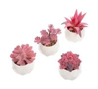 ULDIGI Ornement De Plante Succulente Bonsaï Décorations Réalistes Faux Bonsaï Pot Plantes Succulentes Vives Bureau