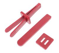 ULDIGI Outil d'exercice du visage Renforcement de la mâchoire Exerciseur de mâchoire Appareil d'exercice à usage quotidien Plastique rouge 2 pièces Débutant Large applications