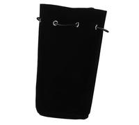 ULDIGI Paquet Banane Médiéval en Velours Paquet Seau à Cordon de Serrage Noir Rétro Accessoire Déguisement Vintage pour Jeux de Rôle Présent Fête 1 Pièce