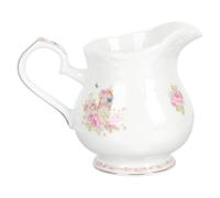 ULDIGI Pot à Lait en Porcelaine 180 Ml Bec Verseur, Crémier en Céramique Cuisine et Service à Café Maison, Petit Pichet à Lait