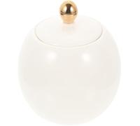 ULDIGI Pot de Rangement Cuisine Porcelaine avec Couvercle Hermétique Récipient de Conservation pour Thé Café Épices Sucre et Noix Bocal Céramique pour Stockage Alimentaire