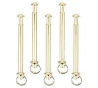 ULDIGI Rivets d'éventail à main 5 ensembles Acier Inoxydable 2,70 CM Écrous pour fabrication de clous à faire soi-même Entretien d'éventails pliables