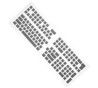ULDIGI Set de 129 Touches Pbt Universelles pour Clavier Mécanique, Remplacement Solide et Semi-Transparent, Compatible 61 à 108 Touches, pour Joueurs et Passionnés