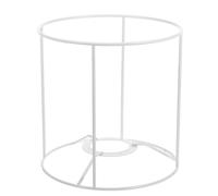 ULDIGI Support d'abat-jour fil de suspension avec protection de lumière E27, structure en fer 18x18x18 cm, idéal pour suspension et lampe de bureau