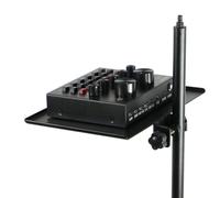 ULDIGI Support Micro Plateau Amovible pour Accessoires et Smartphone, Support Polyvalent pour Salle de Réunion, Scène et Bureau Noir