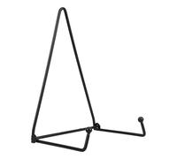 ULDIGI Support Mural Porte-assiette en Métal Noir Moyen, Pliable et Robuste, Chevalet Décoratif pour Assiettes en Céramique, Présentoir Polyvalent pour Salle à Manger, Bureau