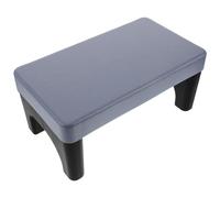 ULDIGI Tabouret de Toilette Garçon Fille Multifonctionnel Marchepied Ergonomique Bleu avec Noirs Rehausseur Wc pour Garçons et Filles Aide Propreté et Position Accroupie Confortable