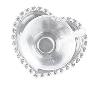 ULDIGI Tasse à Café en Verre Soucoupe, Anse Ergonomique pour Thé | Bord Lisse et Base Antidérapante, Présentation Élégante au Petit-déjeuner, Adaptée au Foyer, Restaurant ou Salon de Thé