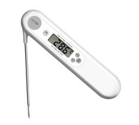 ULDIGI Thermomètre Filaire pour Barbecue et Cuisine avec Écran Rétroéclairé pour Viande Lait et Boissons Chaudes Outil Portable Multifonction pour Cuisson Précise